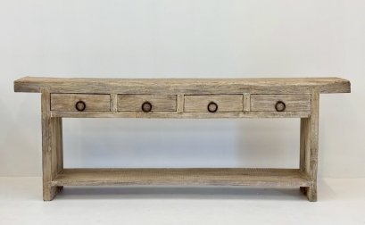 Antique Wooden Console Table