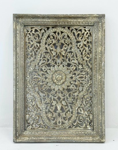 Carved Wooden Wall Panel
