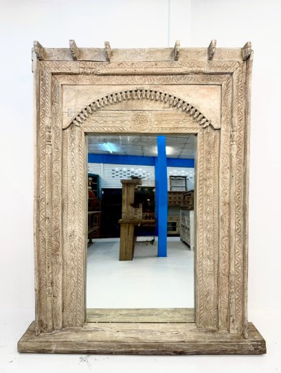Antique Wooden Mirror