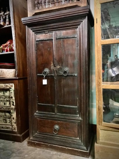 Vintage Teak Cabinet with Drawer