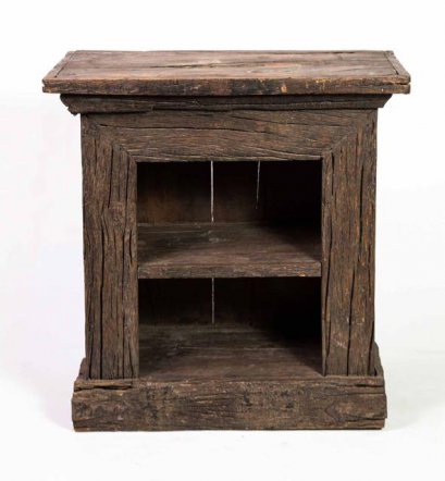 Small Cabinet Wooden Shelves