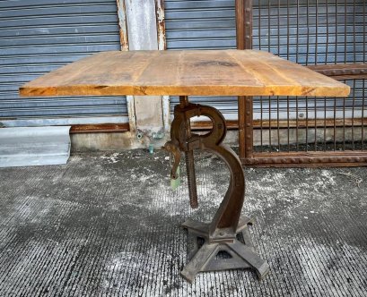 Loft Style Coffee Table Iron Leg