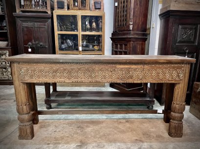 CL43 Classic Carved Console Table