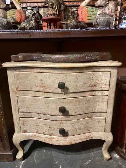 Accent White Chest of Drawers