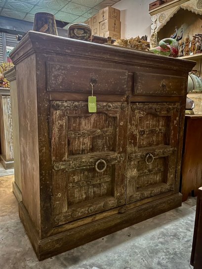Indian 2 Doors Sideboard with Drawers
