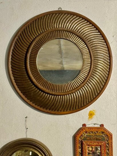 Large Round Wall Mirror