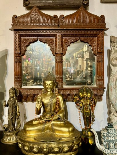 Indian Arch Twin Wall Mirror