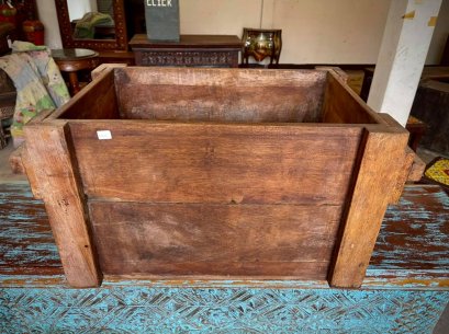 Vintage Wooden Storage Box