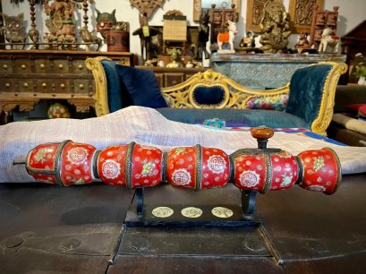 DCI37 Red Opium Pipe for Home Decor