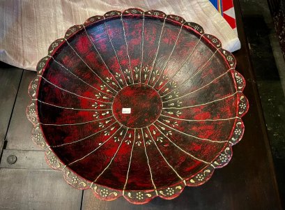 DCI62 Red Painted Bowl