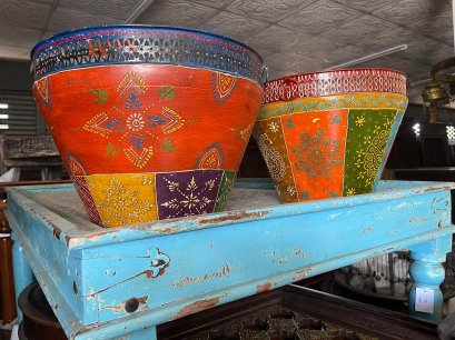 DCI109 Colorful Painted Iron Pot