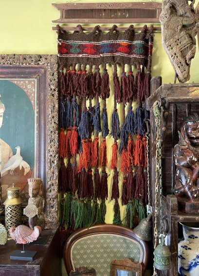 Camel Wool Woven Shades Hanger