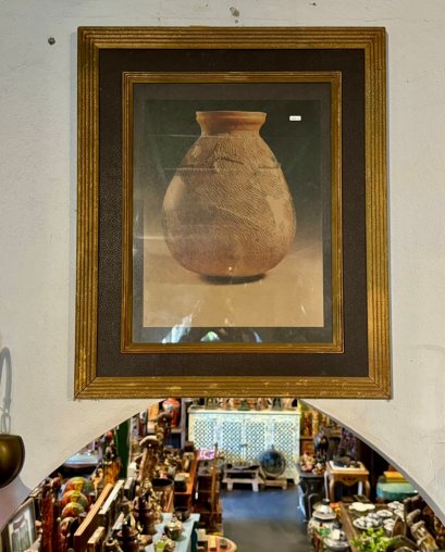 ภาพแขวนผนังหม้อดินเผาโบราณ