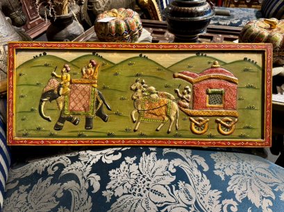 กรอบรูปภาพวาดนูนต่ำแต่งผนัง