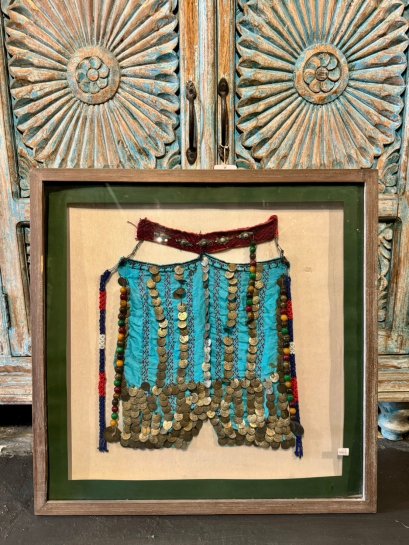 ผ้าคลุมหน้าพื้นเมืองอียิปต์แต่งผนัง