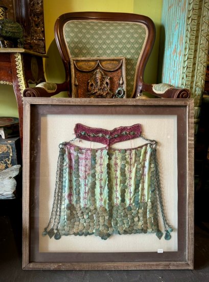 ผ้าคลุมหน้าพื้นเมืองอียิปต์แต่งผนัง