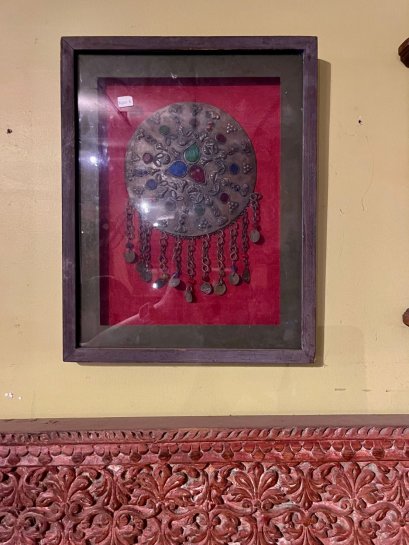 DCI214 เครื่องประดับอาระบิคเบดูอินในกรอบแขวนผนัง