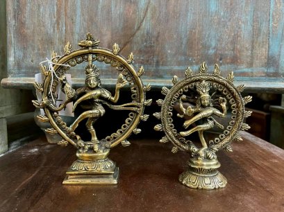 ทองเหลืองหล่อพระศิวะปางร่ายรำ