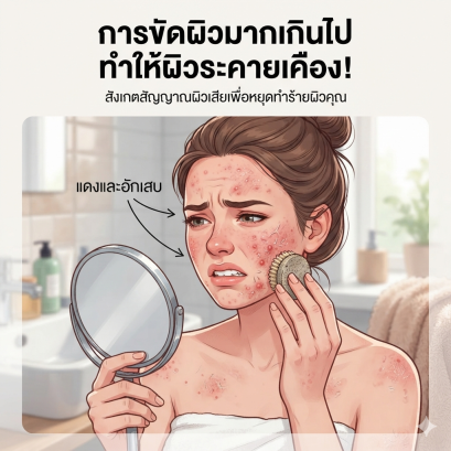 รู้หรือไม่? การ "ขัดหน้าแรง ๆ" อาจกำลังทำร้ายผิวมากกว่าที่คิด