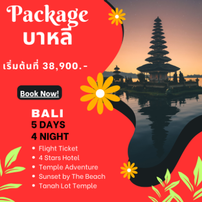 บาหลี บุโรพุทโธ 5 วัน 4 คืน