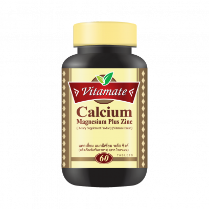 Vitamate Calcium Magnesium Plus Zinc 60'S