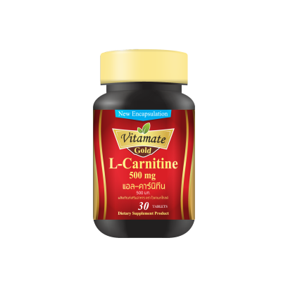 Vitamate Gold L-Carnitine 500 mg 30 tablets