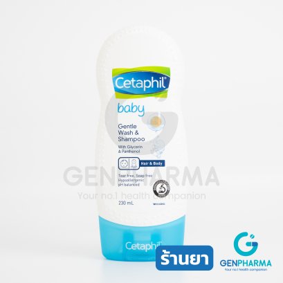 CETAPHIL BABY GENTLE WASH&SHAMPOO 230ML.