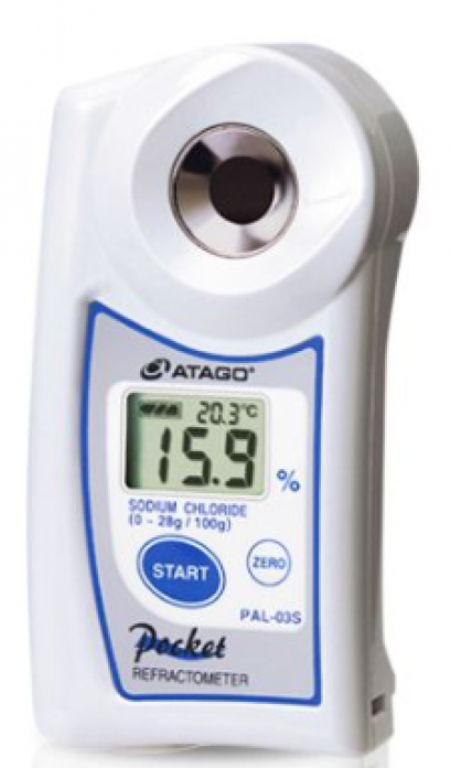 PAL-03S ATAGO เครื่องวัดความเค็มแบบดิจิตอล Digital Salinity Meter