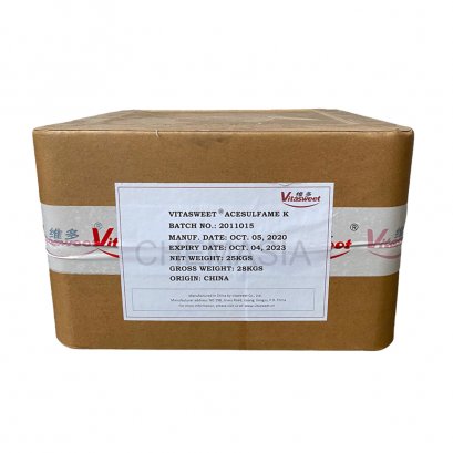 เอซีซัลเฟมเค(acesulfame K) สารให้ความหวานแทนน้ำตาล