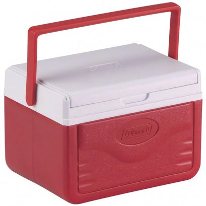 Coleman US 5 QT Fliplid Personal Cooler / Red