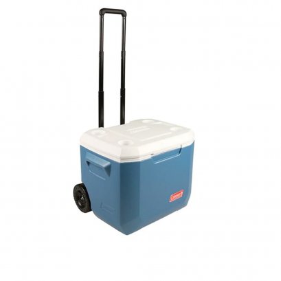 Coleman US 50 QT Wheel Cooler Blue