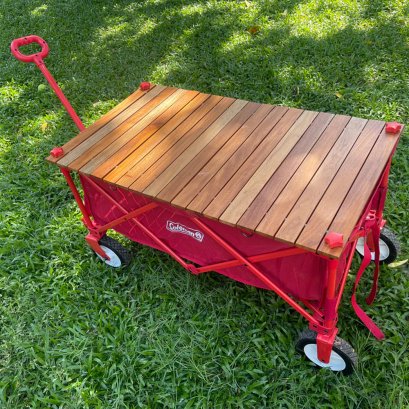 Coleman Wooden Top For Mesh Wagon