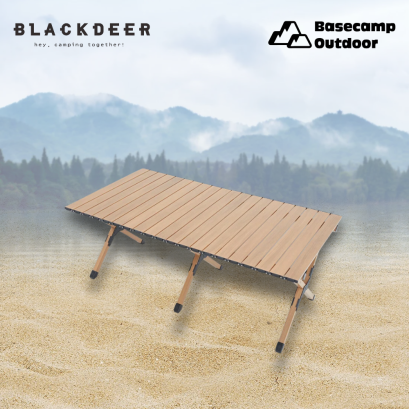 Blackdeer Wood Veins Aluminum Egg Roll Table 120