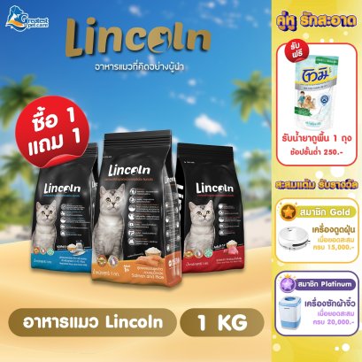 Lincoln ขนาด 1 กก. (1 แถม 1)