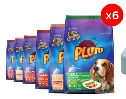 Pluto  ขนาด 1.5 กก.จำนวน 6 ถุง ( 1 ลัง)