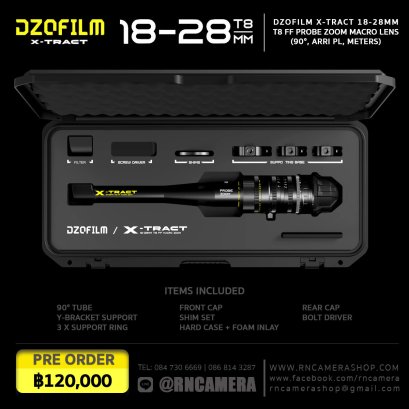 DZOFILM X-tract 18&ndash;28mm 90&deg; (PL / Metric)