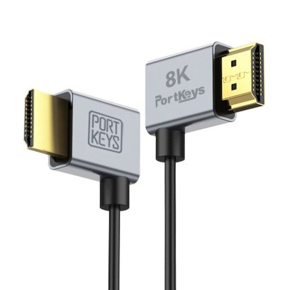 Portkeys 2.5MM Ultra-Thin HDMI2.1 Type A to A Cable