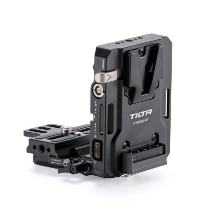 TILTA Mini PD V Mount Battery Plate with Adjustable ARCA Receiver + V Mount Plate Kit