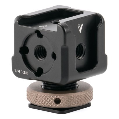 TILTA Multi-Functional Cold Shoe Mounting Bracket - Black