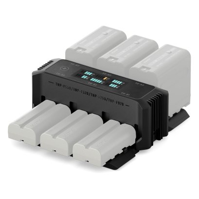 Tilta Foldable Charging Station for L-Series/NP-F Battery [Single Charger]