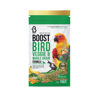 BOOST BIRD WHOLE GRAIN & VEGGIE FORMULA 100G