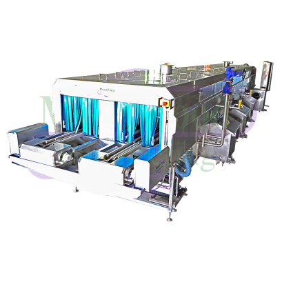 DUAL-LANE  WASHER &amp;  BLOW OFF TUNNEL