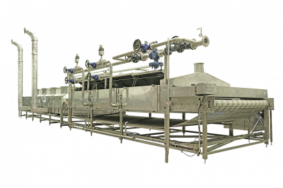 PASTEURIZE-HEATING COOLING CONVEYOR