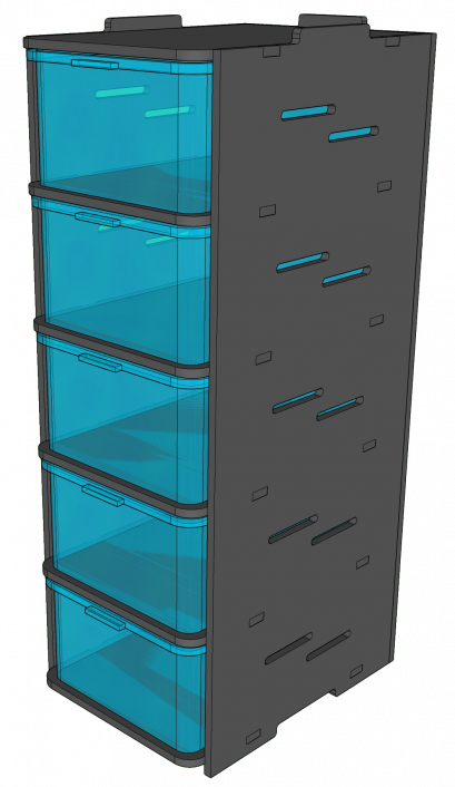 ชั้นเพาะงู 10.5ลิตร 5 ช่อง