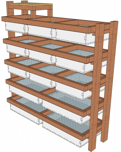 ชั้นเพาะแยกลูกหนู