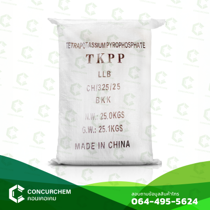 เตตะโพแทสเซียม ไพโรฟอสเฟต (TKPP) 	ปุ๋ย 0-40-54	K2P2O7	P 40% , K 54%