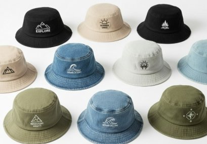 หมวกบักเก็ตสกรีนโลโก้ ของพรีเมี่ยมที่ช่วยโปรโมทธุรกิจได้จริง