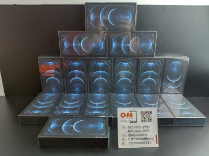 iPhone12Pro Max 256GB Pacific Blue ศูนย์ไทย ใหม่มือ1