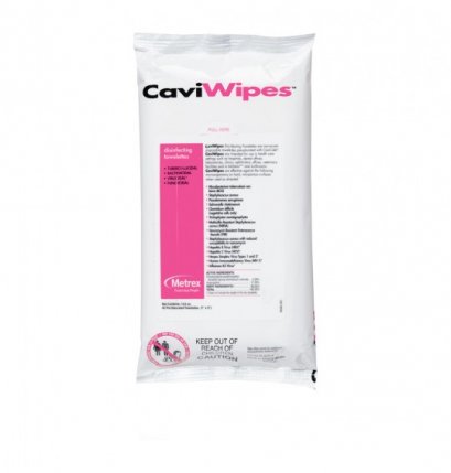 CaviWipes Flat Pack (7" x 9") - 45 Wipes per Pack