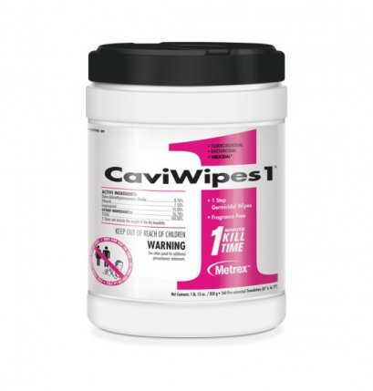 CaviWipes1 (6" x 6.75") - 160 Wipes per Canister